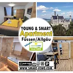 Young & Smart-Apartment Inkl Koenigscard In Fuessen Allgaeu Nahe Neuschwanstein